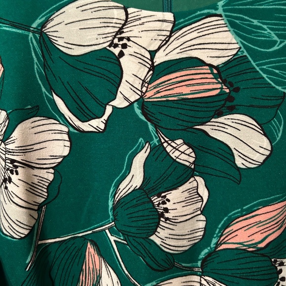 Liz Claiborne Green Dress size 16 - Picture 2 of 4